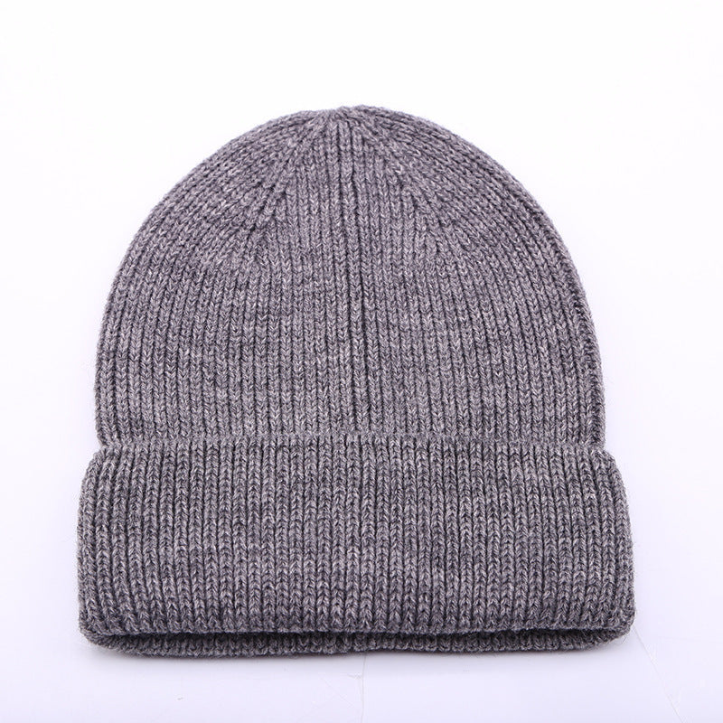 Cashmere wool blend knitted hat