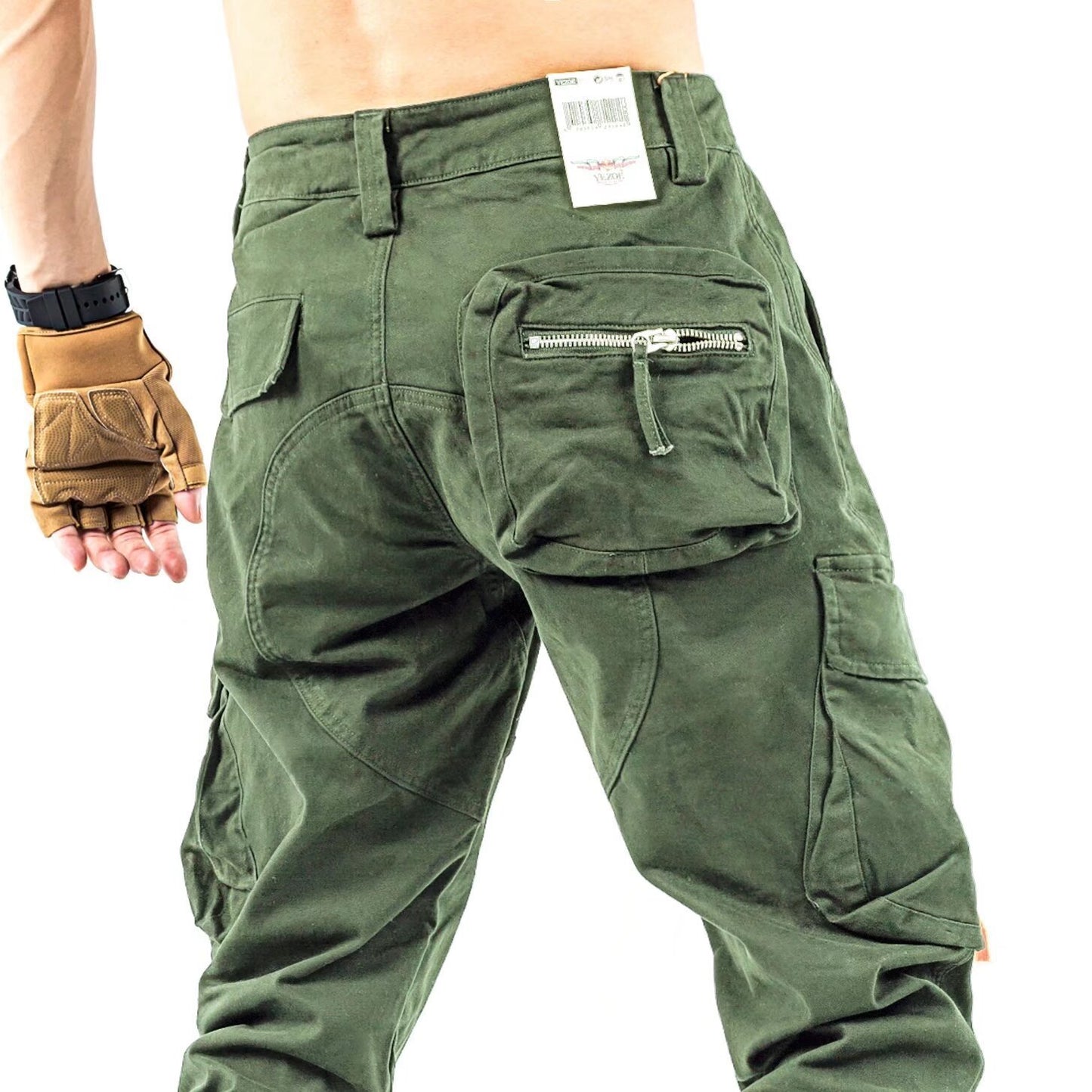 Fashion Personality American Retro Overalls Men