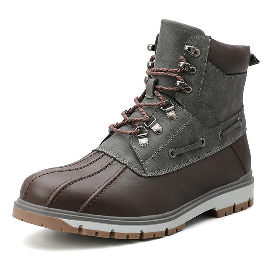 Martin boots men's British style winter warmth