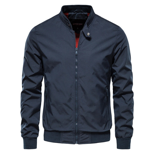Individual Casual Men's Upperwear Thin Jacket