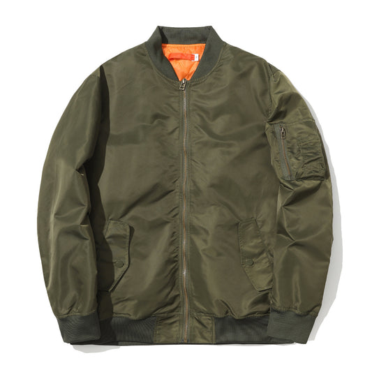 Men's Jacket American Baseball Jacket Thin Cotton