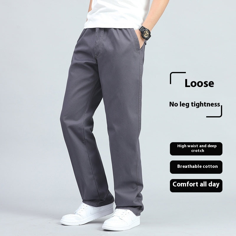 Overalls Men's Pure Cotton Casual Pants