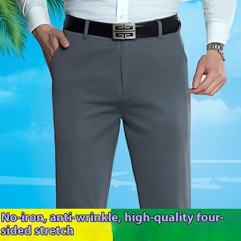 Thin Men's Straight Long Pants