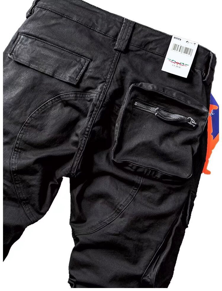 Fashion Personality American Retro Overalls Men