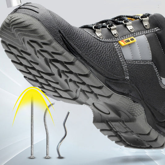 Safety Shoes Heavy Duty Sneakers Toe Cap Steel Protection Boots For Men