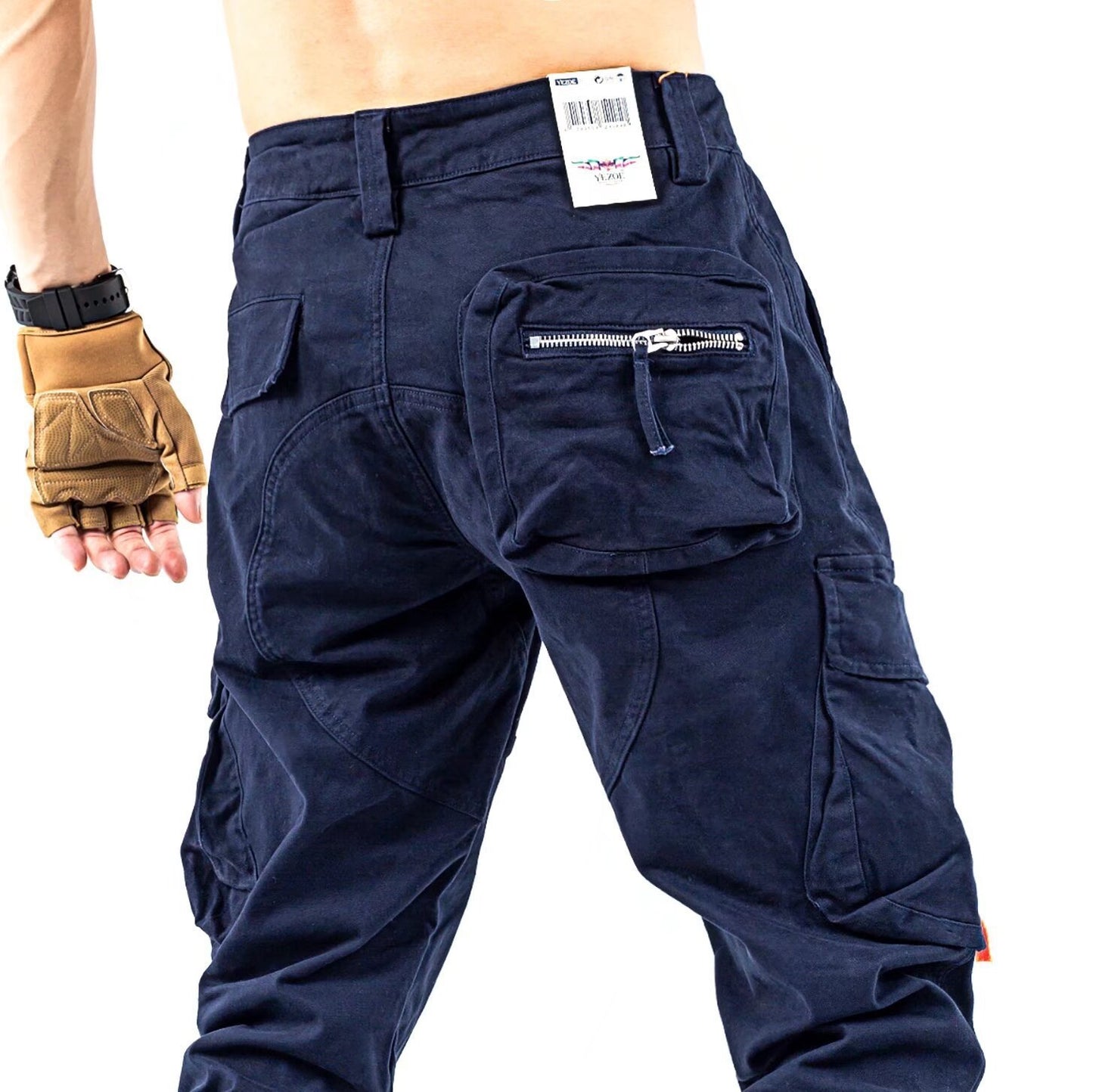 Fashion Personality American Retro Overalls Men