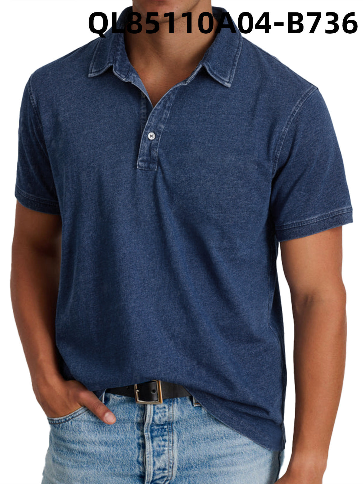 Men's Loose Trendy Short Sleeve Lapel Shirt