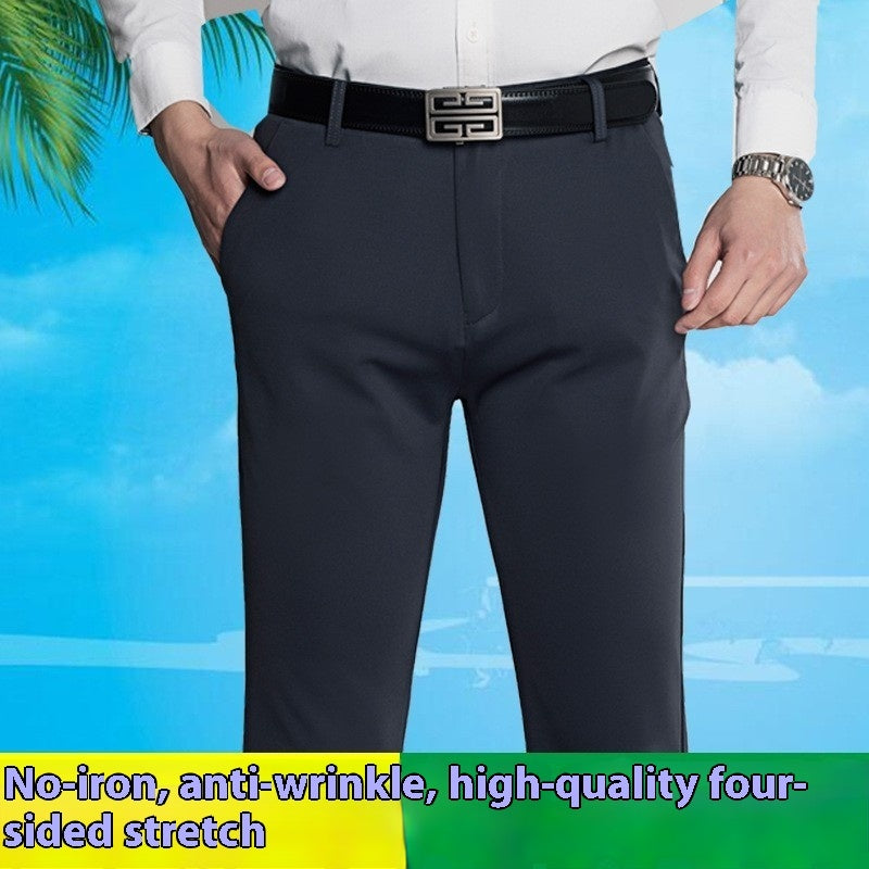 Thin Men's Straight Long Pants