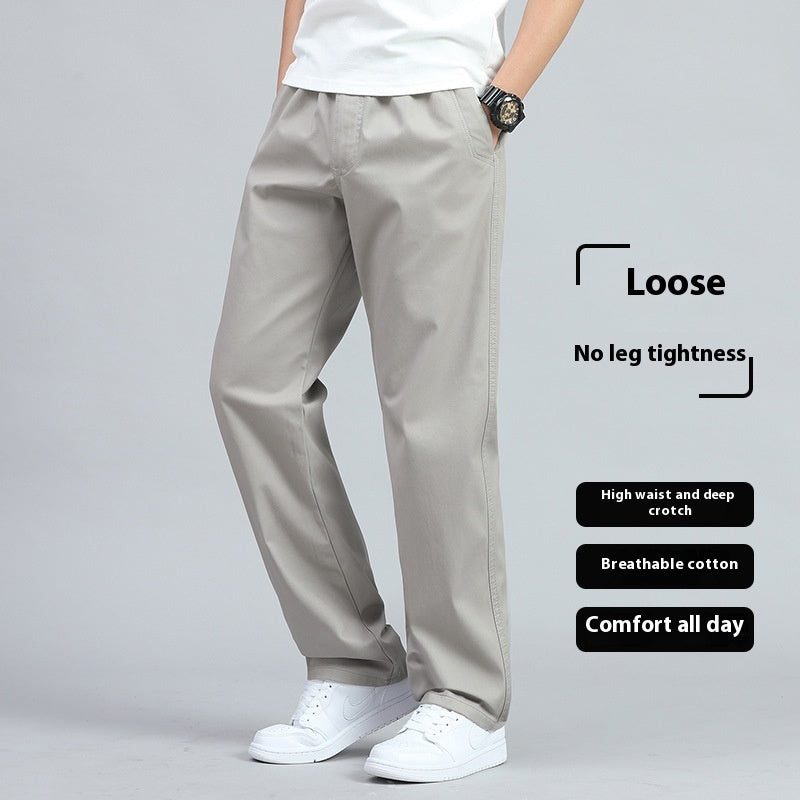 Overalls Men's Pure Cotton Casual Pants